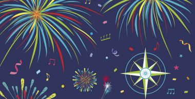 Illustration d'un feu d'artifice