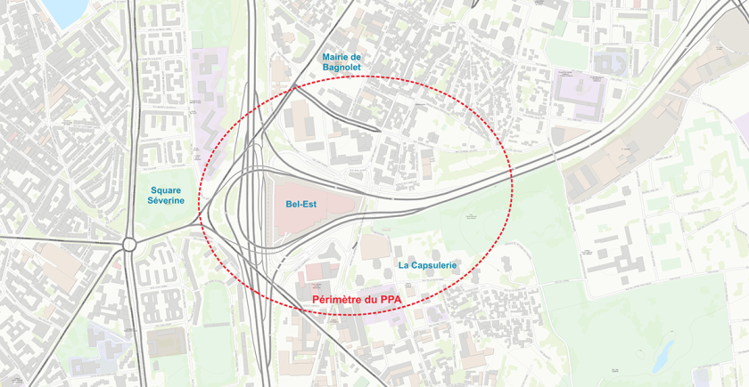 Périmètre du PPA Périmètre du PPA