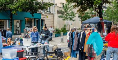 Jour de brocante à Bagnolet