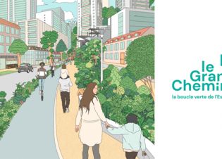 Illustration du Grand Chemin, la boucle de nature en ville