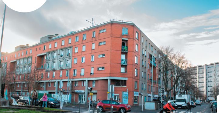 Vue du quartier Le Plateau