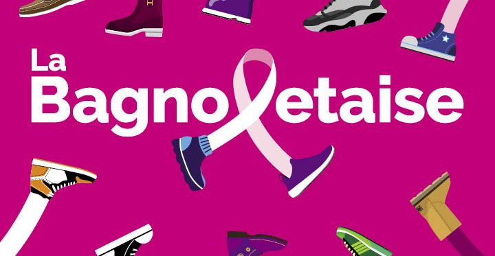 Illustration des chaussures de sports pour participer à La Bagnoletaise