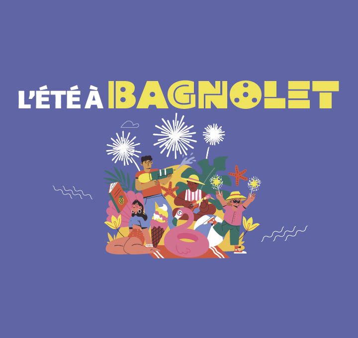 Illustration festive de jeunes en vacances
