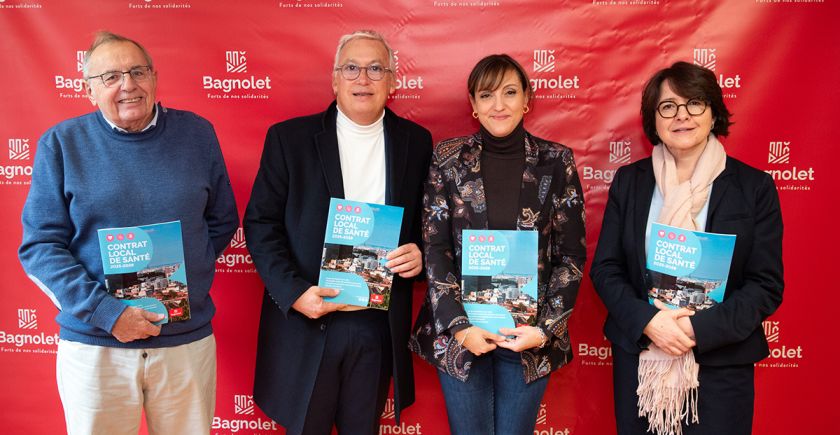 Les signataires avec le CLS signé