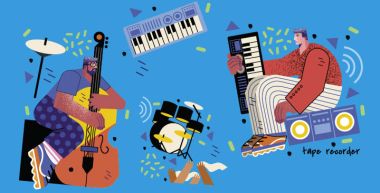 illustration de musiciens