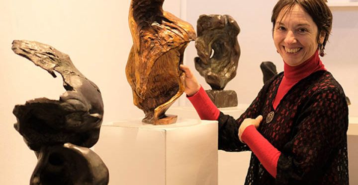 Laure Polin présente ses sculptures