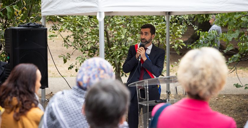 Edouard Denouel, Maire de Bagnolet prononce son discours