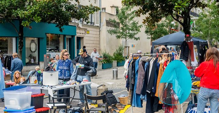 Jour de brocante à Bagnolet