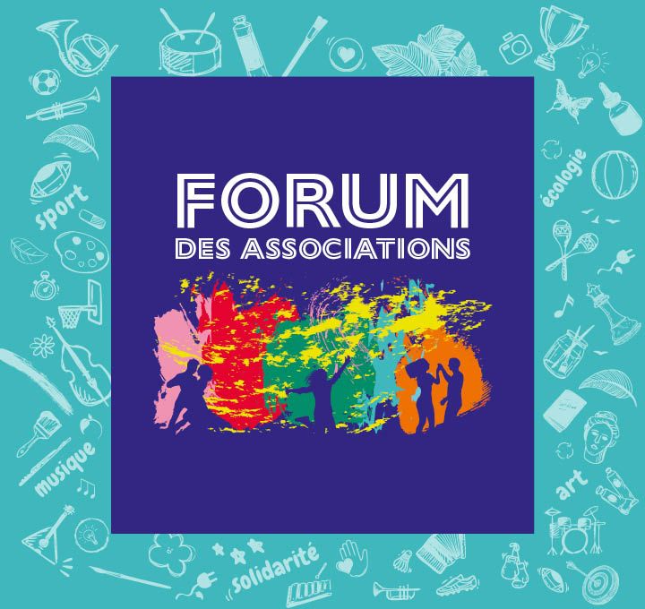 Illustration pour le Forum des associations 2025 de Bagnolet