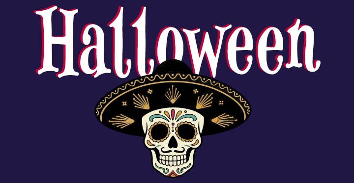 Halloween et une calaveras