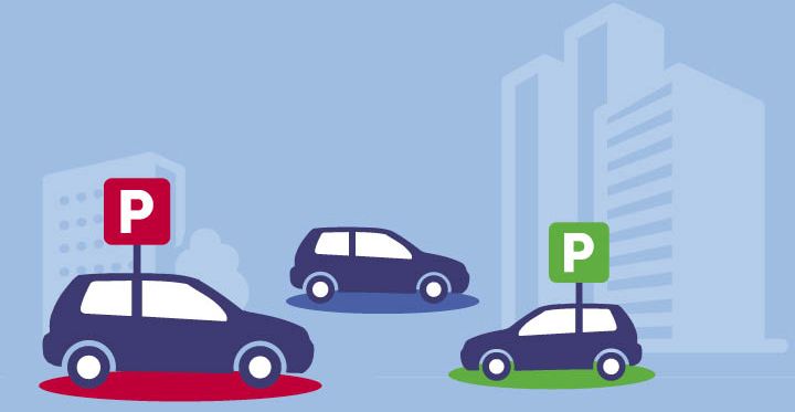 Vert, bleu, rouge les nouvelles zones de stationnement
