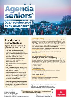 Agenda Senior