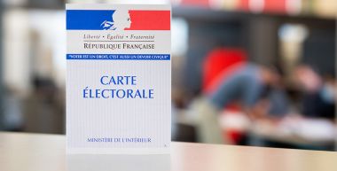Une carte électorale